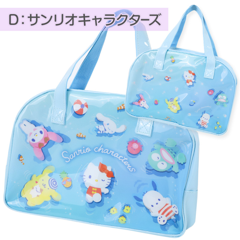 プールバッグ ポケモン キッズ ビーチバッグ 子供 トート 手提げ ポケットモンスター 半透明 塩化ビニル 水泳バッグ 水泳かばん スイムバッグ 約36×29×10cm 通園 通学 小学生 幼稚園 保育園