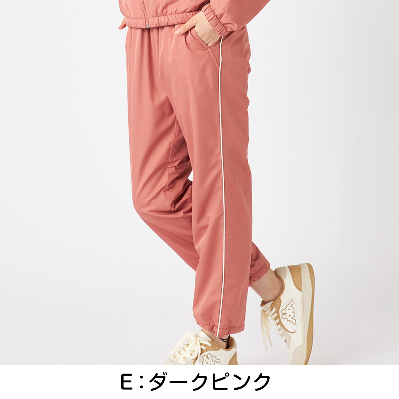 レディース ウィンドジャケット 裏フリース Kappa カッパ トップス M L LL 秋冬 春 上着 スポーツウェア 長袖 運動 暖かい