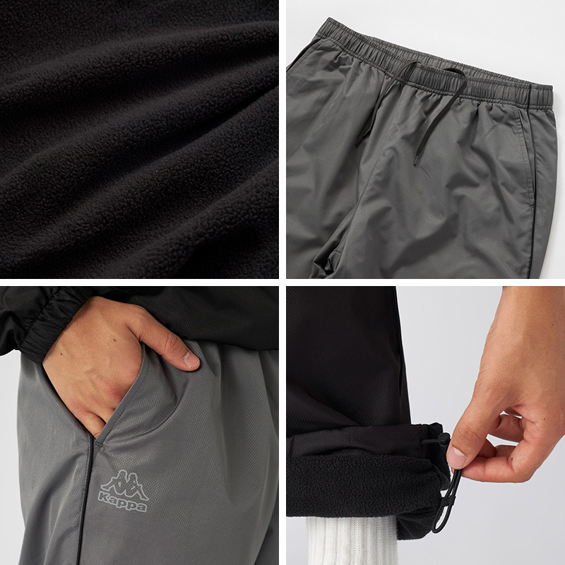 Kappa クルーネック スウェット TC裏起毛 あったか 暖かい M L LL 男性 男子 長袖 スウェット トレーナー スポーツウェア トップス 運動 秋冬