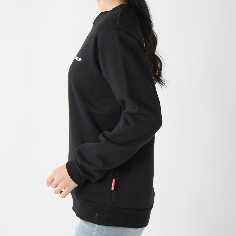 Kappa クルーネック スウェット TC裏起毛 あったか 暖かい M L LL 男性 男子 長袖 スウェット トレーナー スポーツウェア トップス 運動 秋冬