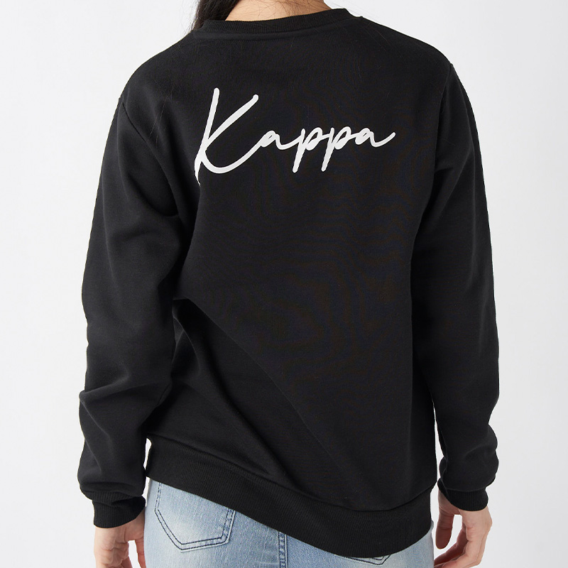 Kappa クルーネック スウェット TC裏起毛 あったか 暖かい M L LL 男性 男子 長袖 スウェット トレーナー スポーツウェア トップス 運動 秋冬