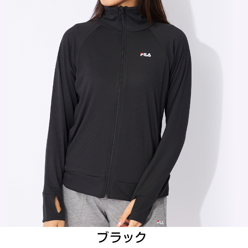 FILA UVパーカー レディース 接触冷感 ラッシュパーカー UVカット パーカー 吸汗速乾 紫外線対策 日焼け対策 冷感パーカー ラッシュガード フード付き M L LL 軽量 羽織り 夏パーカー スポーツウェア 水着の上から 着るUV対策 海 プール ママコーデ 夏 アウトドア