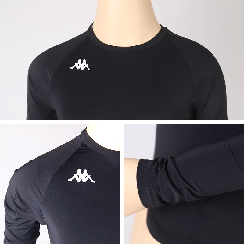 キッズ スポーツ ノースリーブ ストレッチ 涼感 UVカット 130～170cm 子供 子ども 女の子 男の子 ジュニア インナー 黒 スポーツインナー