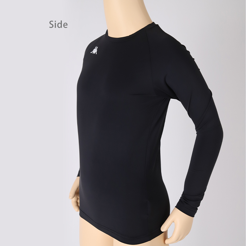 キッズ スポーツ ノースリーブ ストレッチ 涼感 UVカット 130～170cm 子供 子ども 女の子 男の子 ジュニア インナー 黒 スポーツインナー