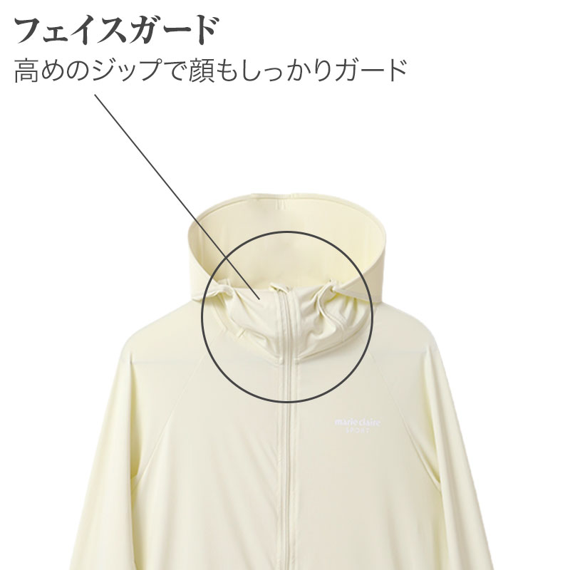 UVジャケット レディース 帽子付き UVカット パーカー 長袖 フード付き 紫外線対策 日焼け対策 軽量 M L LL ストレッチ 薄手 羽織り 冷房対策 無地