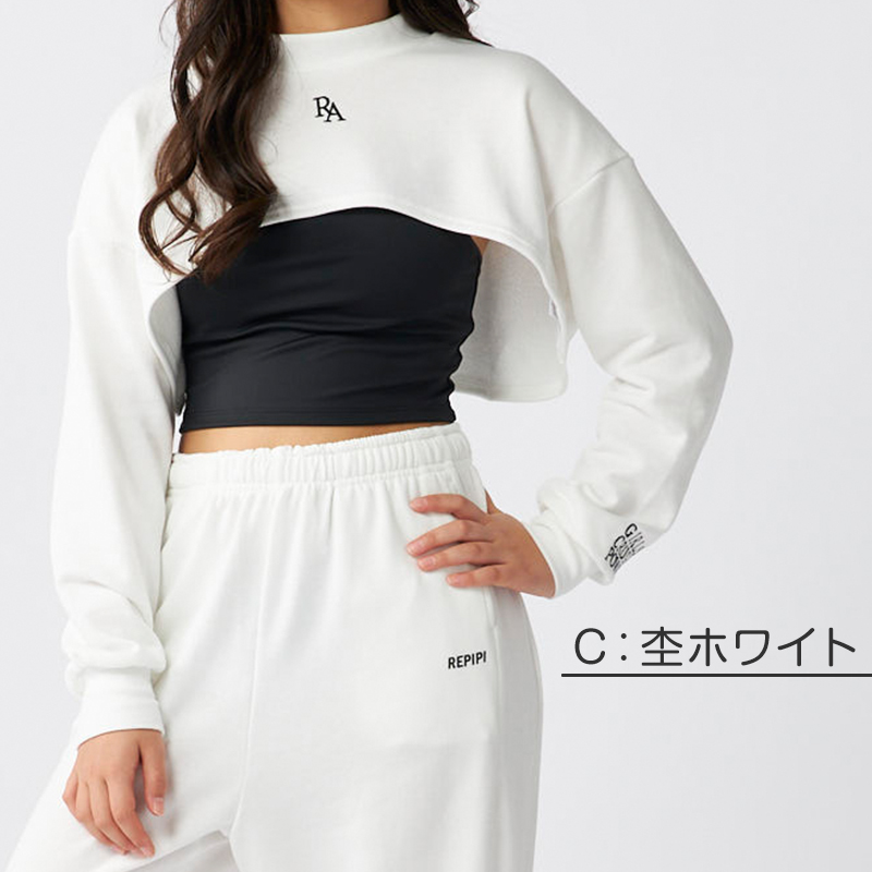 キャミブラ 短丈Tシャツ ダンス トレーニング 女の子 女子 かわいい シンプル repipi armario レピピアルマリオ 140~170cm トップス Tシャツ キャミ スポーティー (送料無料)