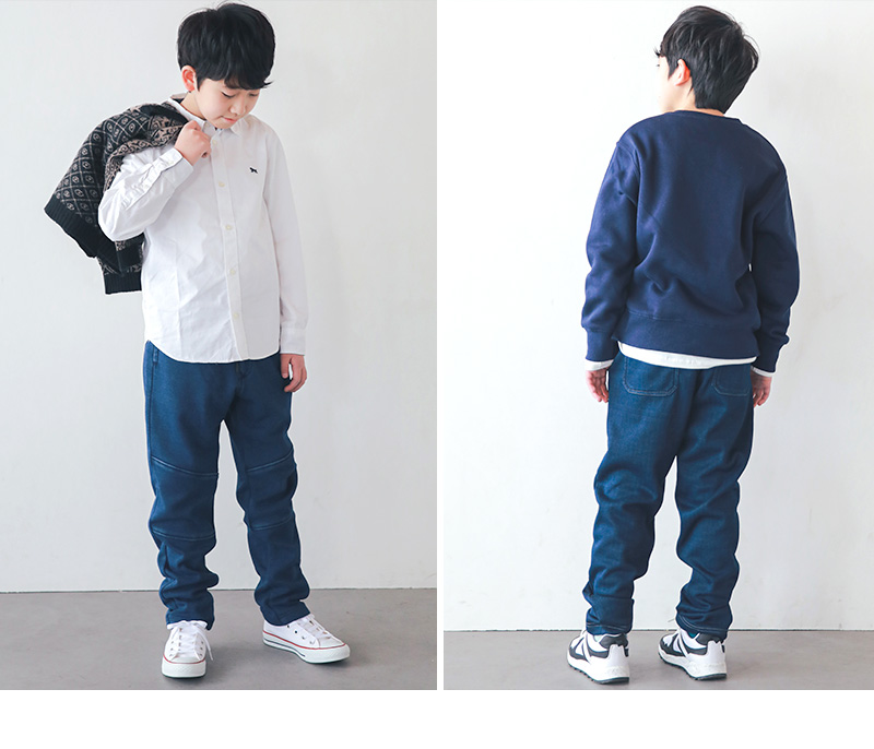 男の子 ロングパンツ 長ズボン チノパン ストレッチパンツ 140~170cm (ズボン ジュニア こども 子ども 子供服 通学 デイリー) (在庫限り)