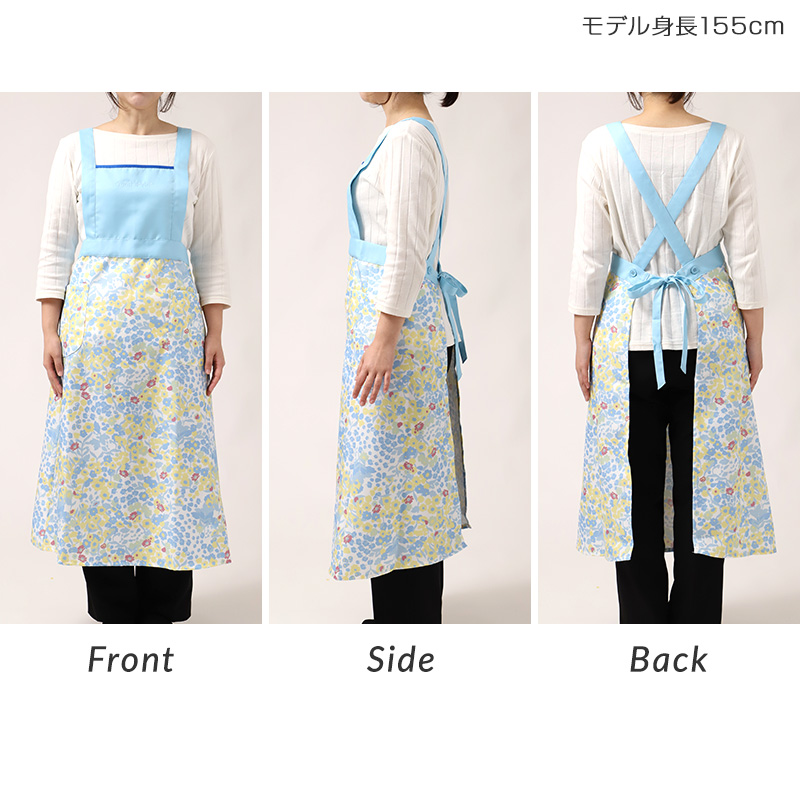 Wpc patterns エプロン レディース はっ水 前結び M-L おしゃれ 撥水 ポケット付き キッチンエプロン かわいい 柄 家事 料理 保育士 ワークエプロン カフェエプロン 大人 プレゼント 女性用 母の日 ギフト 生活雑貨 テキスタイル
