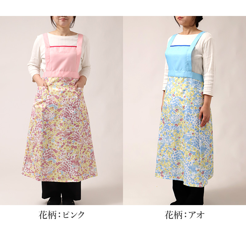 Wpc patterns エプロン レディース はっ水 前結び M-L おしゃれ 撥水 ポケット付き キッチンエプロン かわいい 柄 家事 料理 保育士 ワークエプロン カフェエプロン 大人 プレゼント 女性用 母の日 ギフト 生活雑貨 テキスタイル