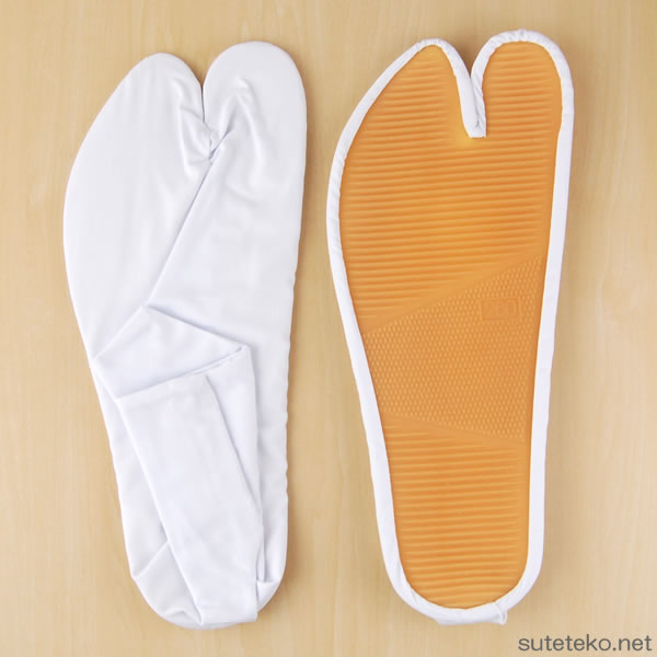 ゴム底まつり足袋 白 14~26cm (祭用品) (和装呉服) (取寄せ)