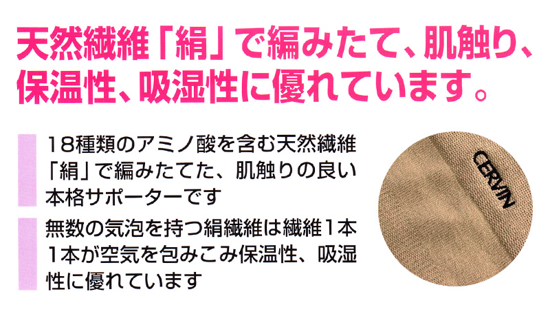 膝サポーター ひざサポーター サポーター 膝用 M・L (冷え取り 冷え対策 立体編み 通年) (介護肌着) (取寄せ)