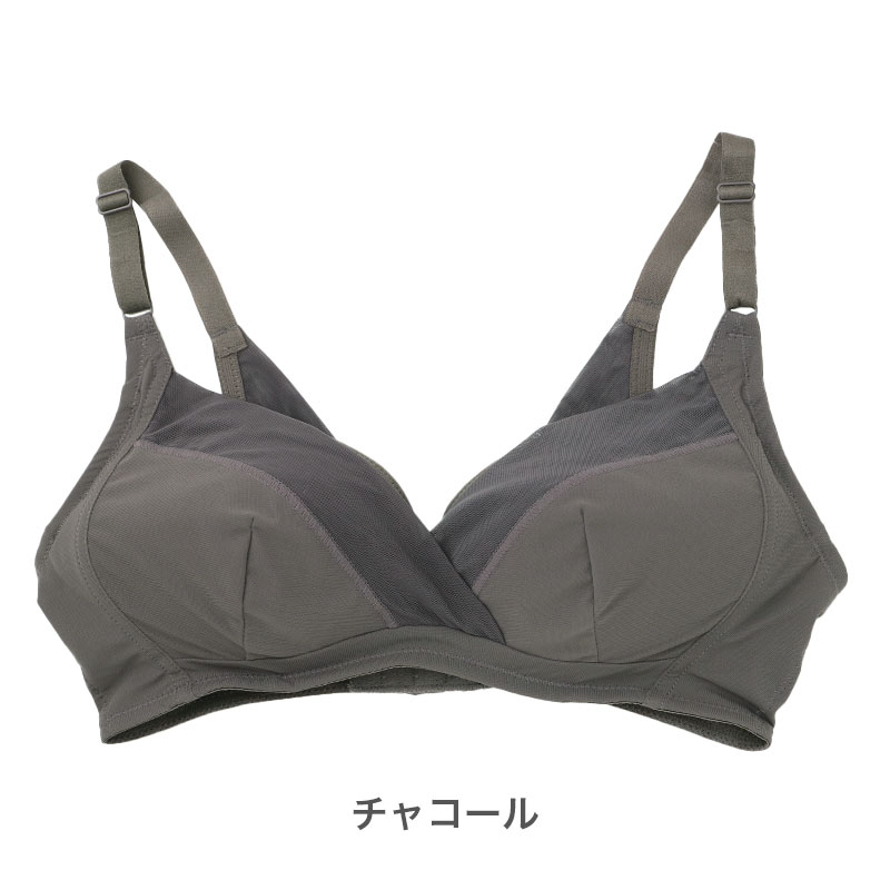 ブラジャー ノンワイヤー レディース 綿混 軽い 軽量 花柄 レース A75~C90 ノンワイヤーブラ ブラ インナー レディース 女性 婦人 ルシアン LECIEN 夏 ブラ 汗対策 涼しい 着け心地 楽ちんブラ 普段使い デイリー 快適 自然な丸み おしゃれ 可愛い (取寄せ)