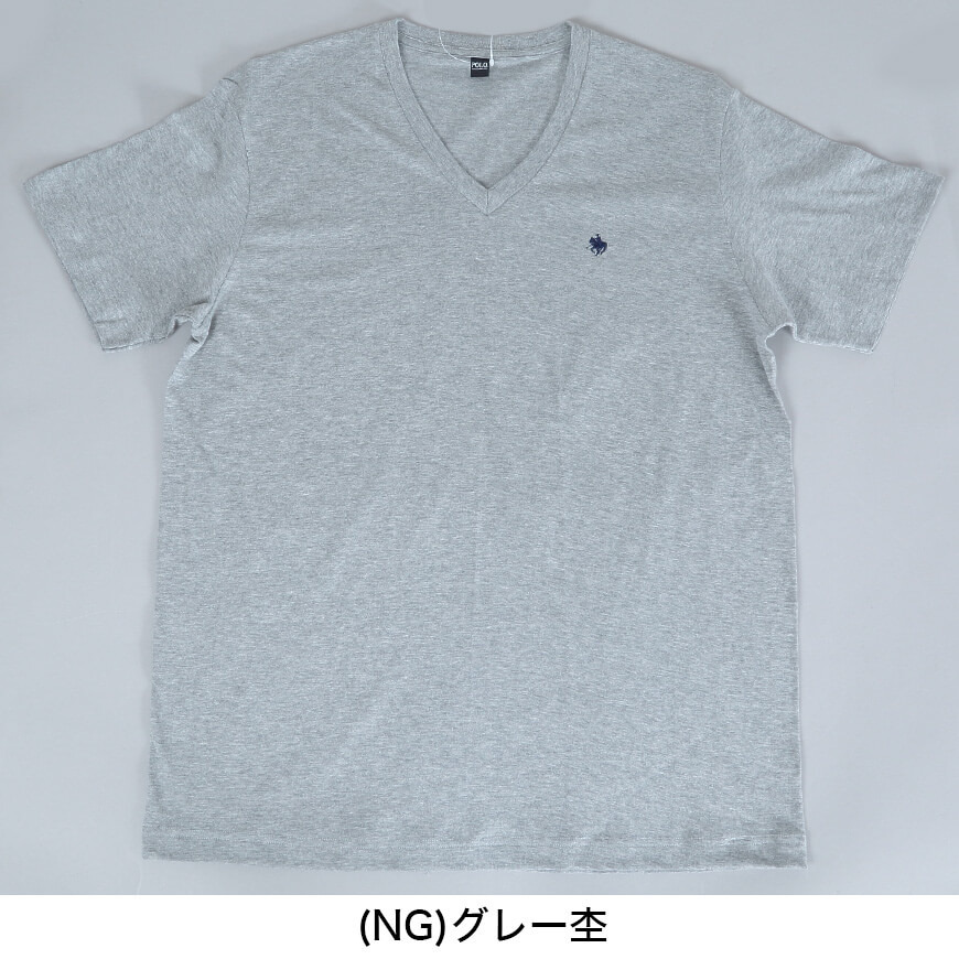 グンゼ POLO Tシャツ vネック メンズ 綿100% M～LL (tシャツ 半袖 シャツ 綿 下着 インナーシャツ V首 トップス 肌着 インナー ポロ)