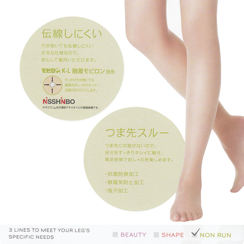 FITLADY ひやっと冷感 ショートストッキング 2足組 22-25cm (レディース 婦人 女性 ショートストッキング)