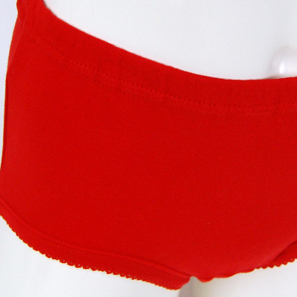 赤いパワー 天引きショーツ 2枚組×4セット M～LL (綿100%)