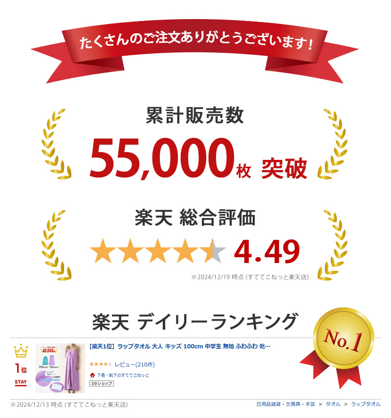 ラップタオル 大人用 キッズ 100cm 中学生 巻きタオル マイクロファイバー 無地 100cm丈・120cm丈 ( 大人 ジム スカートタオル 大きいサイズ 120cm プール 子ども 水泳 子供 ジュニア 吸水 スクログ )