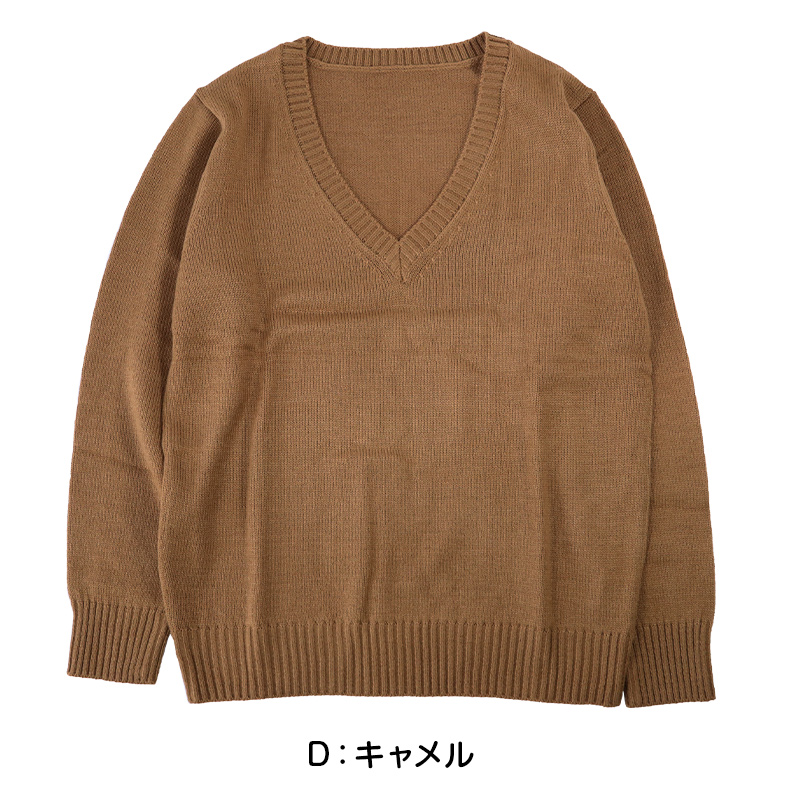 スクールセーター 女子 高校生 制服 ニット セーター 学生 Vネック S～3L 洗える 中学生 ウール 学校 無地 黒 紺 ベージュ 大きいサイズ 冬 秋 レディース スクール 女子高生 長袖 M L LL 3L