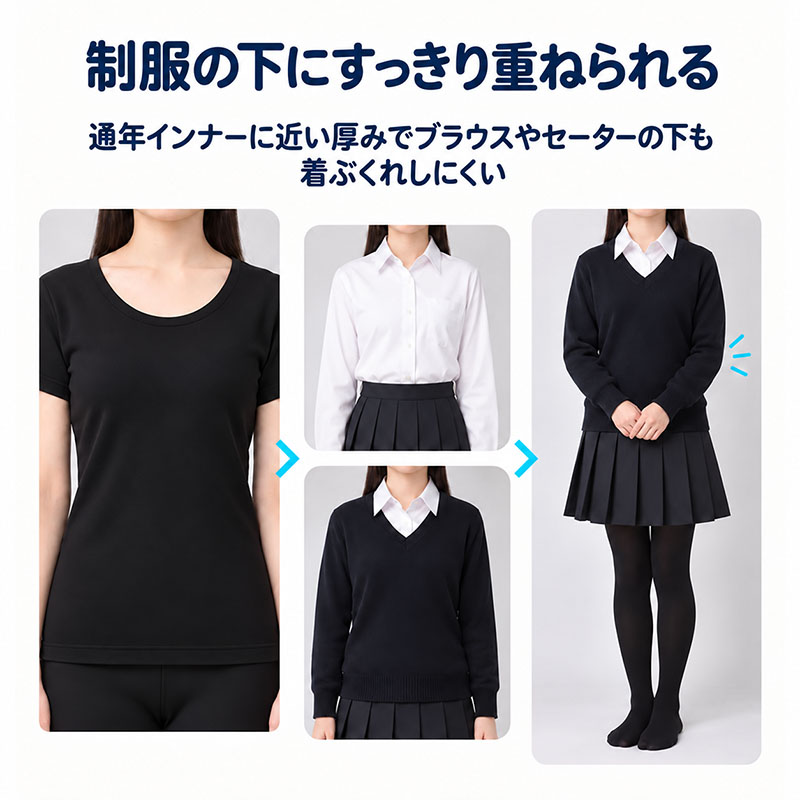 ブラウス スクールシャツ 丸襟 長袖 女子 ホワイト 学生 フォーマル 無地 大きいサイズ 110cmA~170cmB b体 B体 学生服 小学 中学 高校 学校 女の子 制服 冬服 シャツ 抗菌防臭 スクログ 110 120 130 140 150 160 170