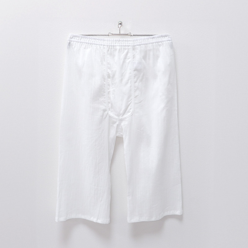 クレープ肌着 メンズ 半袖 tシャツ 綿麻 2枚組 M L LL 下着 インナー 夏 涼しい 吸汗速乾 男性 紳士 コットン Uネック U首 涼感 クールビズ (在庫限り)