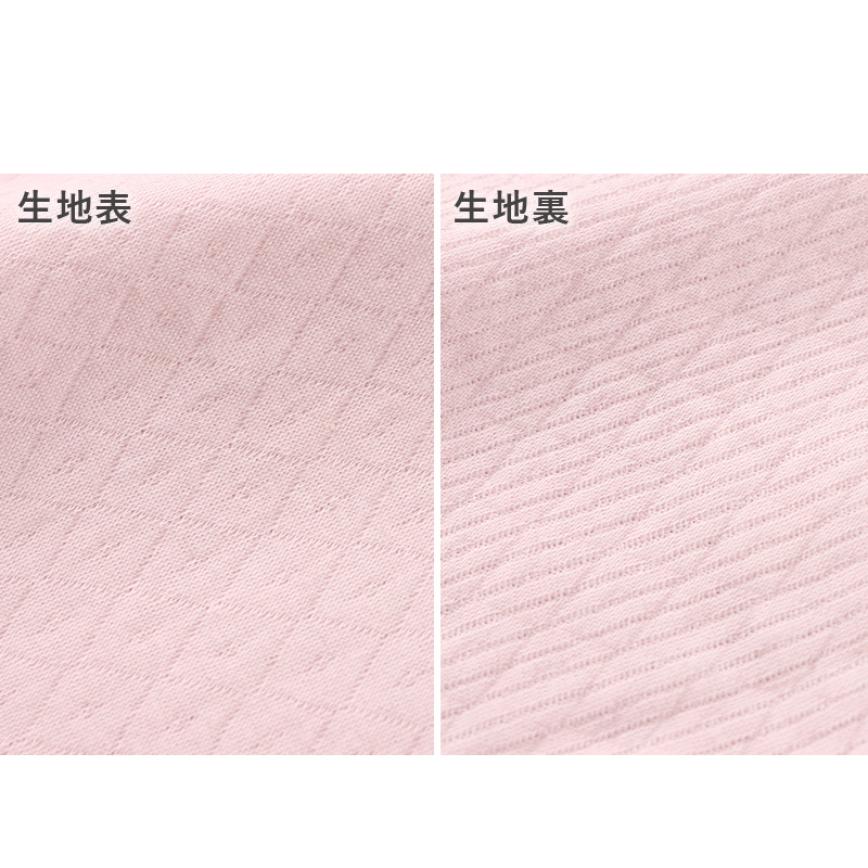 婦人 中綿入り キルト 肩肘当付 8分袖 スリーマー レディース 冬用 M L LL 綿 インナー シャツ 長袖 綿肌着 冷え対策 あったか 防寒 下着 冬 天然素材