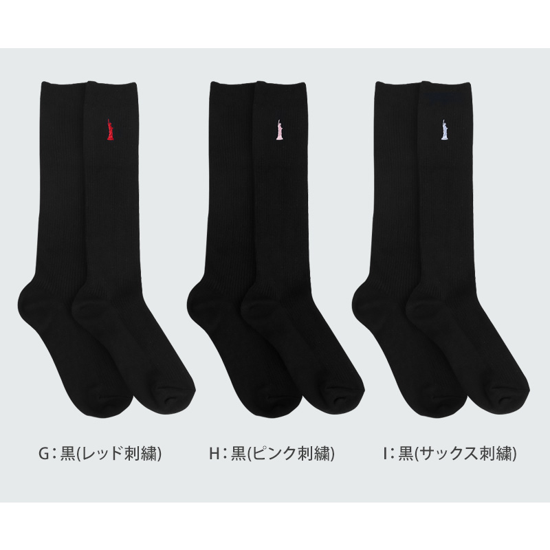 スクールソックス レディース 靴下 2足組 13cm丈 23 - 25cm 女子 ワンポイント くつ下 くつした ソックス 綿混 コットン 学生 通学 制服 小学生 中学生 高校生 イーストボーイ EAST BOY