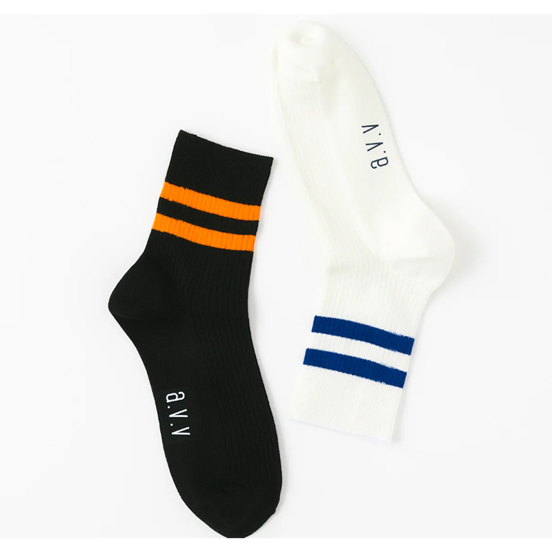 靴下 メンズ スニーカー丈 くるぶし ソックス レイヤード風デザイン 25 26 27cm スニーカーソックス 男性用 紳士用 綿 くつ下 くつした 通勤 通学 快適 おしゃれ A.V.V