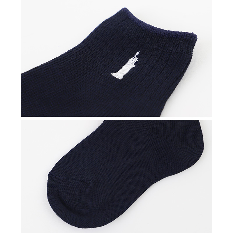 ソックス レディース 2足組 13cm丈 スクールソックス 23 - 25cm くつ下 くつした 綿混 コットン 学生 制服 女子 高校生 中学生 EAST BOY イーストボーイ