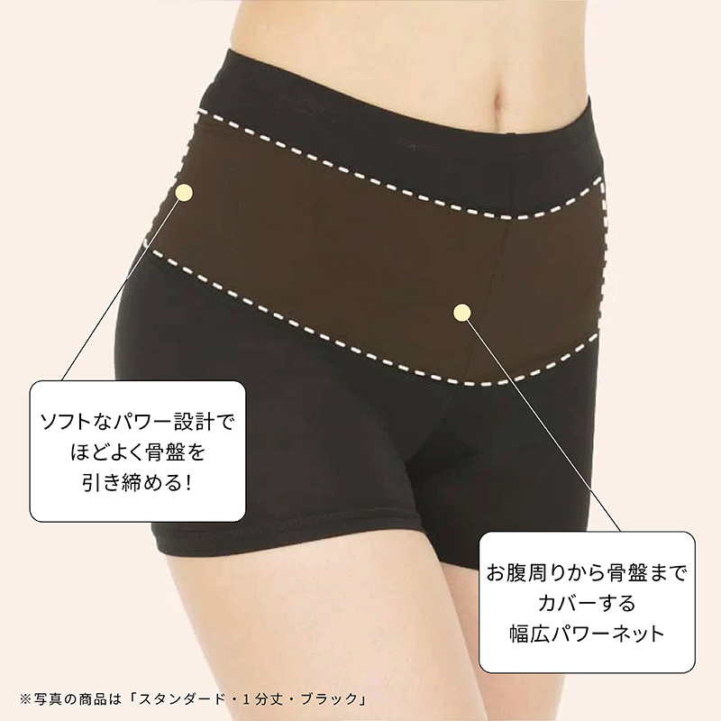 レギンス レディース 1分丈 M ~ 3L スパッツ インナー 下着 女性 ストレッチ 快適 伸縮 大きいサイズ 下腹 着圧 加圧 着痩せ 補正 補正下着 補整 補整下着 骨盤 ガードル