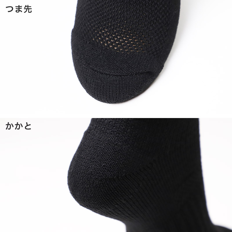 3足組 メンズ ソックス 男性 くつした 抗菌防臭 ムレ対策 25cm~27cm 27cm~29cm スニーカーソックス くつ下 靴下 かかと付き かかと シンプル 丈夫 セット まとめ買い 作業用 ワーキングソックス