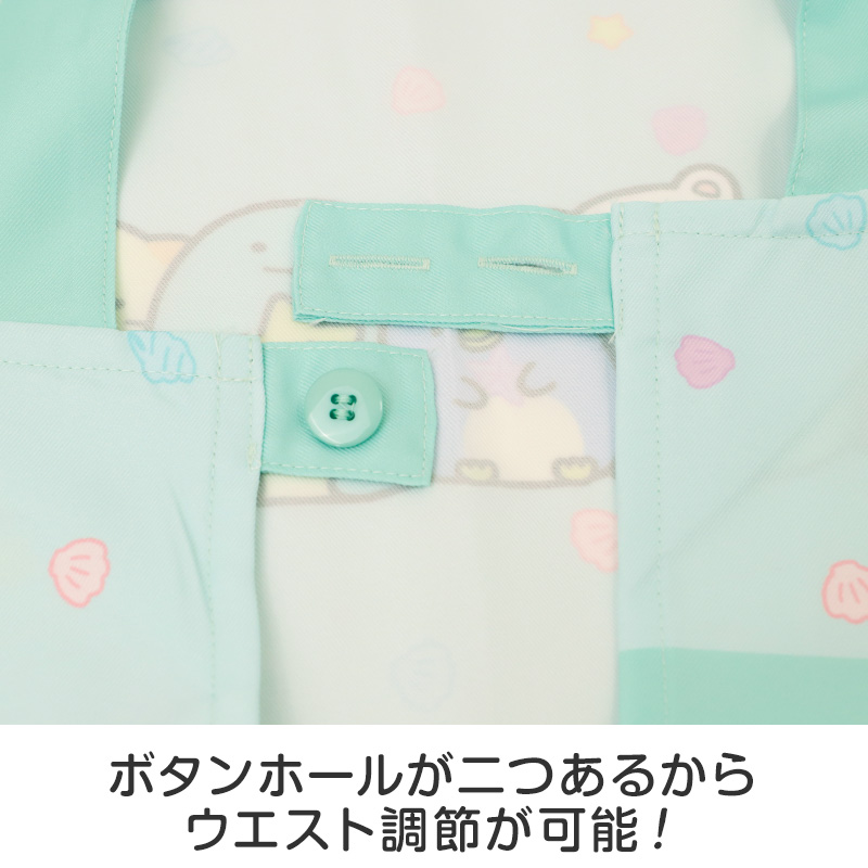 キャラクターエプロン 大きいサイズ レディース 保育士 かぶり エプロン ポケット付き ノンアイロン シワになりにくい LL-3L・3L-4L サンリオ サンエックス かわいい おしゃれ