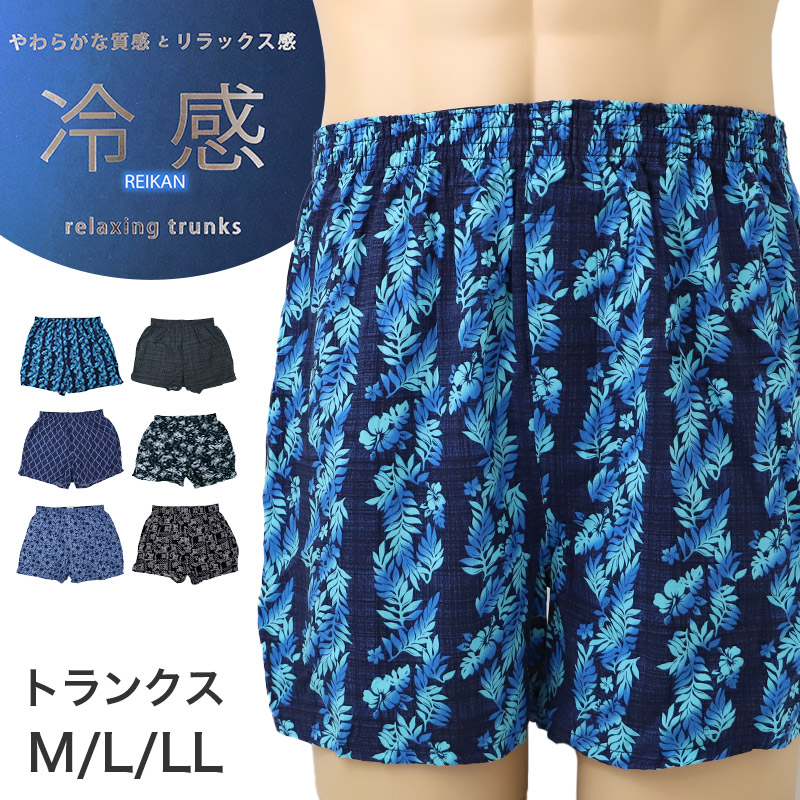 トランクス メンズ ニットトランクス 接触冷感 ナイロン メッシュ 通気性 涼感 M L LL DRY 速乾 ストレッチ 前開き メンズ下着 インナー パンツ 蒸れにくい 夏インナー 涼しい 下着 軽量 薄手 無地 シンプル 快適