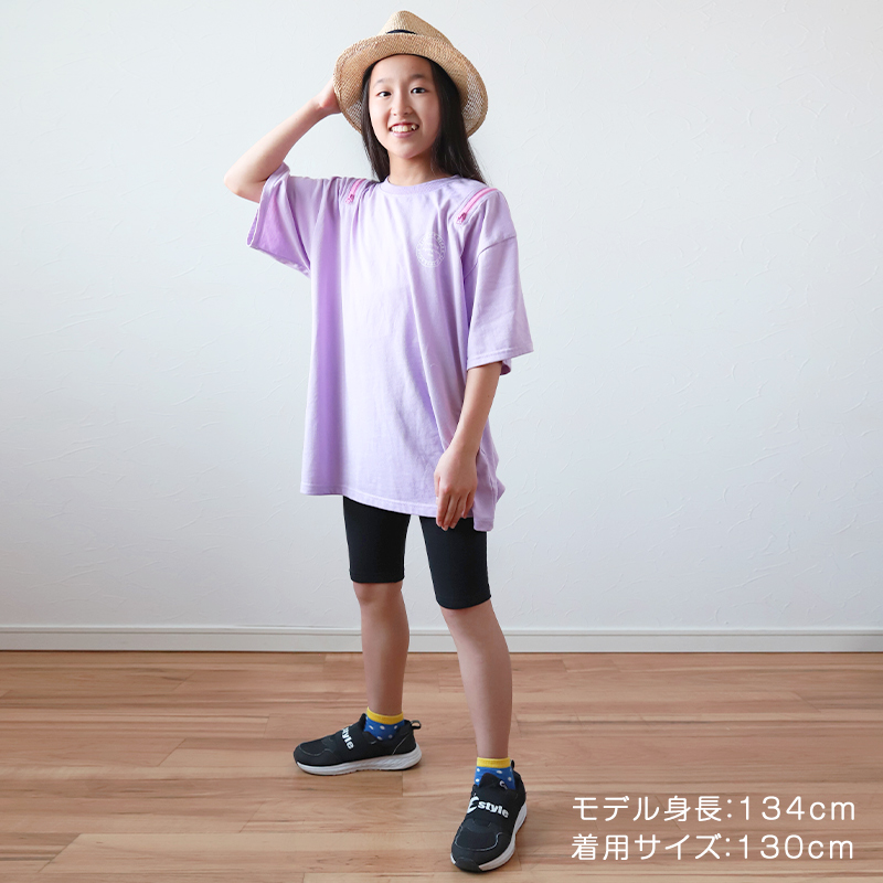 【3枚セット】スパッツ 5分丈 キッズ レギンス 黒 100cm～160cm (子供 子ども 女の子 男の子 ジュニア インナー パンツ 黒 深ばき ひざ丈 保育園 小学生 下着)