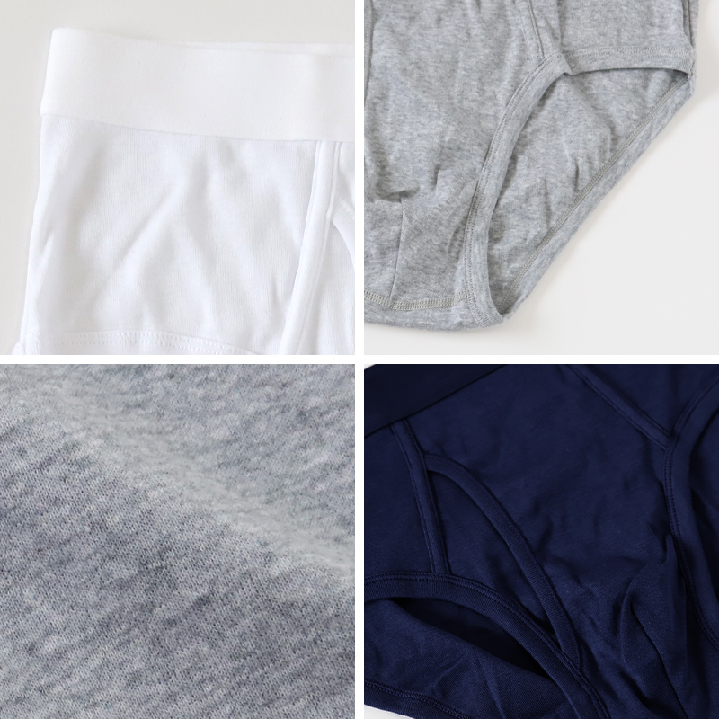 ブリーフ メンズ 綿100% パンツ スタンダード 前開き 3枚セット S M L LL 下着 インナー ブリーフパンツ 肌着 紳士肌着 男性 紳士 パンツ 綿100％ コットン 3枚組 まとめ売り