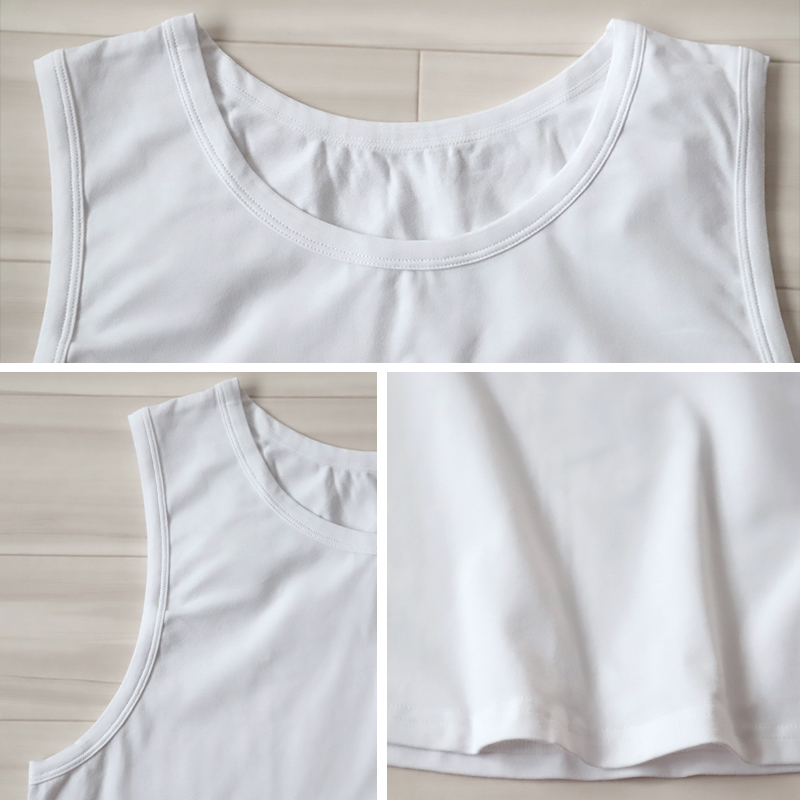 ノースリーブ メンズ インナー 3枚セット tシャツ 綿 スリーブレス クルーネック サーフシャツ S～LL インナーシャツ トップス 肌着 下着 男性 紳士 S M L LL 無地 シンプル コットン ストレッチ