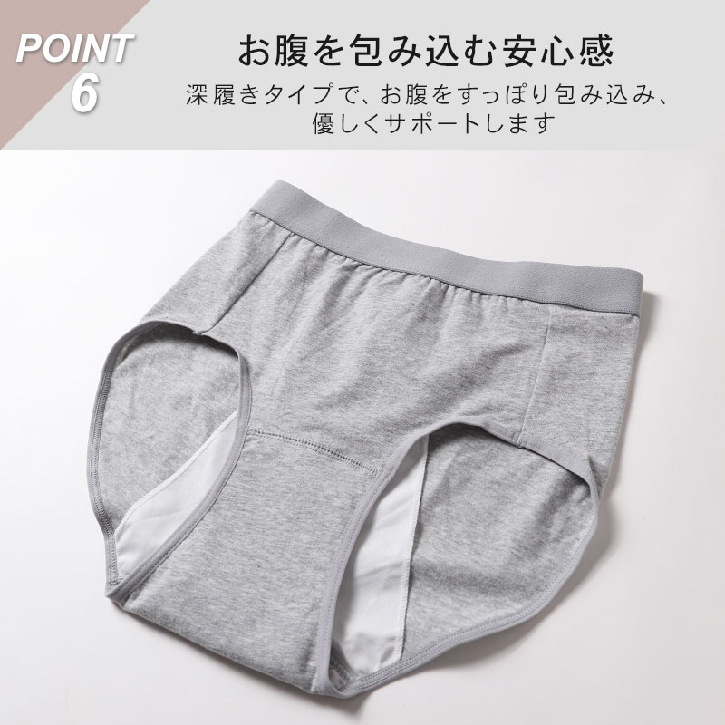 サニタリーショーツ 生理ショーツ 生理パンツ 昼用 軽い日用 S M L LL 3L 4L 生理用ショーツ 羽根つき 綿 無地 サニタリー 生理 下着 パンツ ショーツ