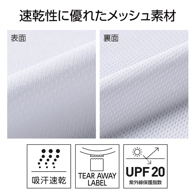 Tシャツ 男女兼用 3枚組 ユニセックス ドライ 半袖 M L LL クルーネック 薄手 吸汗速乾 紫外線カット 涼しい 快適 ストレッチ 伸縮性 白 黒 ネイビー トムス メンズ レディース スポーツ アウトドア
