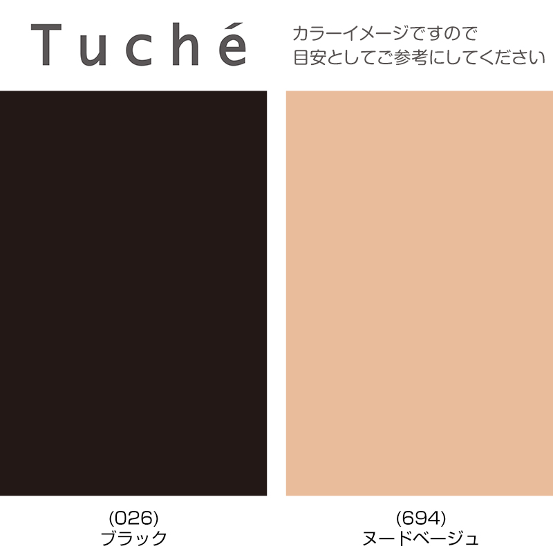 グンゼ Tuche 上品な輝き シャイニーメッシュ柄 ひざ下丈 ショートストッキング 22-25cm (GUNZE トゥシェ レディース)