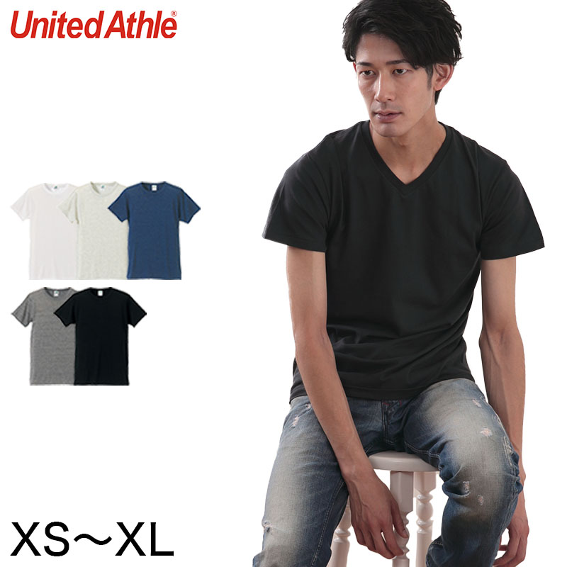 メンズ 4.4オンス トライブレンドTシャツ XS～XL (United Athle メンズ アウター) (在庫限り)