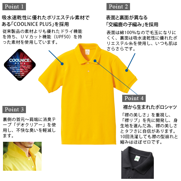レディース 5.3オンス ドライカノコポロシャツ XXL~XXXXL (United Athle レディース アウター ポロシャツ カラー) (取寄せ)