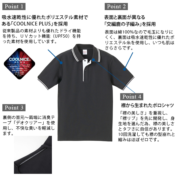 レディース 6.2オンス ハイブリッドラインポロシャツ XS～2L (United Athle レディース アウター シャツ カラー) (在庫限り)
