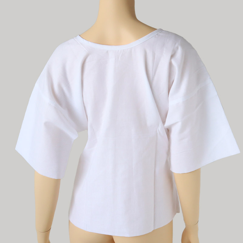ゆったりフィット 針抜き花柄丈長ショーツ 2枚組×5セット (M~3L)ON【婦人肌着】 (在庫限り)