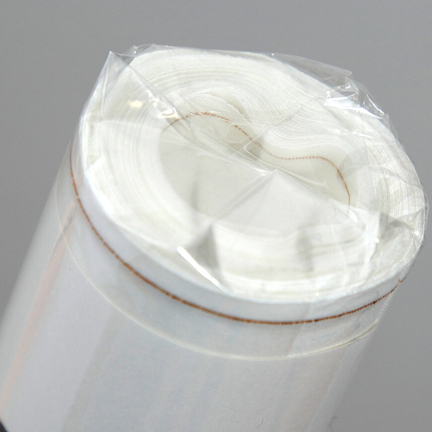 和装小物 綿100% 白菊美人 防カビ湯通加工済 特選三河帯芯 袋帯用 白雪(塩瀬帯 名古屋帯 なごや帯 帯芯 帯しん おび芯 おびしん 高品質 綿芯 礼装 舞踊 着付け)ON【和装呉服】 (取寄せ)