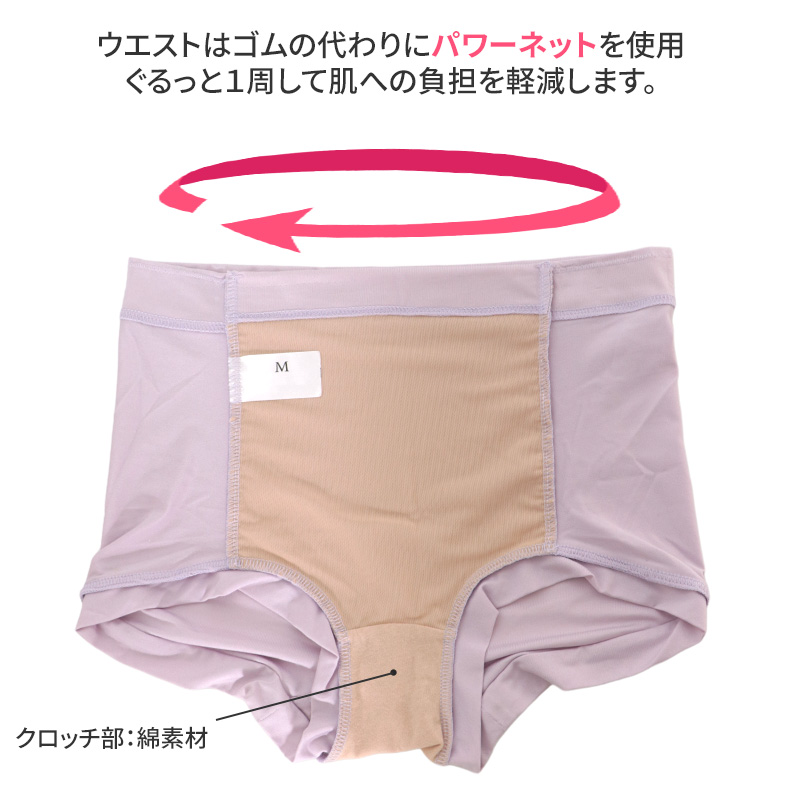 スタンダード ショーツ 美尻 大きいサイズ M L LL 3L 下着 薄着 お腹押さえショーツ すっぽり 引き締め お腹 ガードルショーツ ボクサー ストレッチ サポート