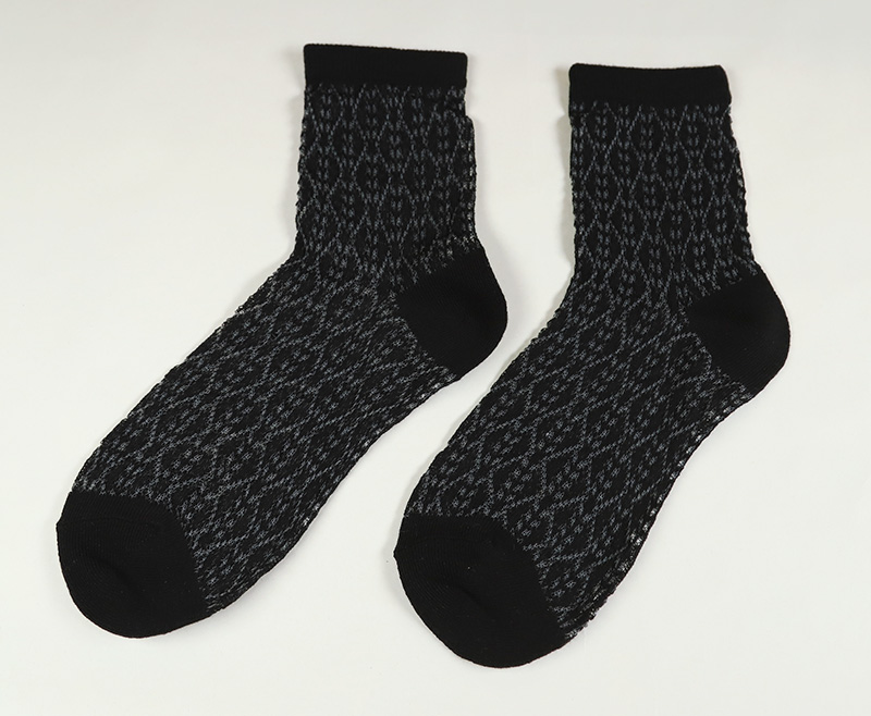 ハイソックス キッズ ガールズ ジュニア 子供用 6足セット 16-18cm・19-21cm・22-24cm (セット 女の子 靴下 長靴下 ロング丈 くつ下 くつした ドット ボーダー かわいい) (在庫限り)