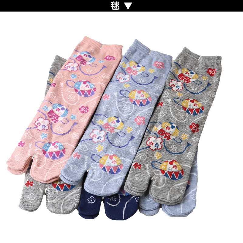 【 お得 】 レディース 足袋ソックス ショート丈 6足組 22-25cm (レディース 綿混 足袋 タビ 足袋靴下 足袋型靴下 くつ下 くつした 日本製) (在庫限り)