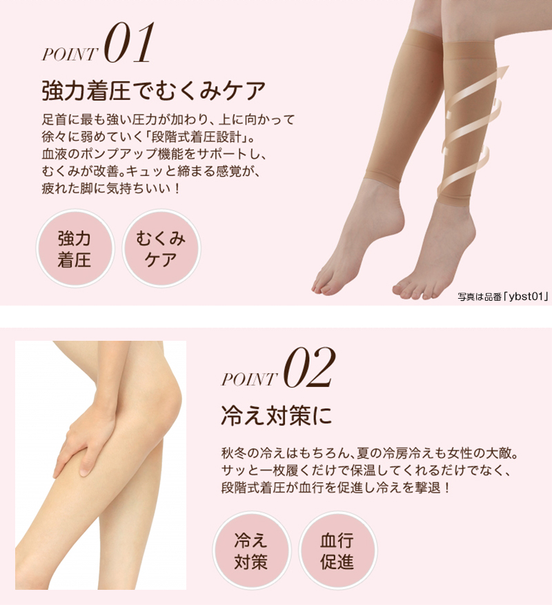 女の欲望 しっかりストロング着圧 ふくらはぎサポーター 120デニール フリーサイズ (日本製 レディース 女性 婦人 冷え性 冷え症 着圧 圧力 美脚) (在庫限り)