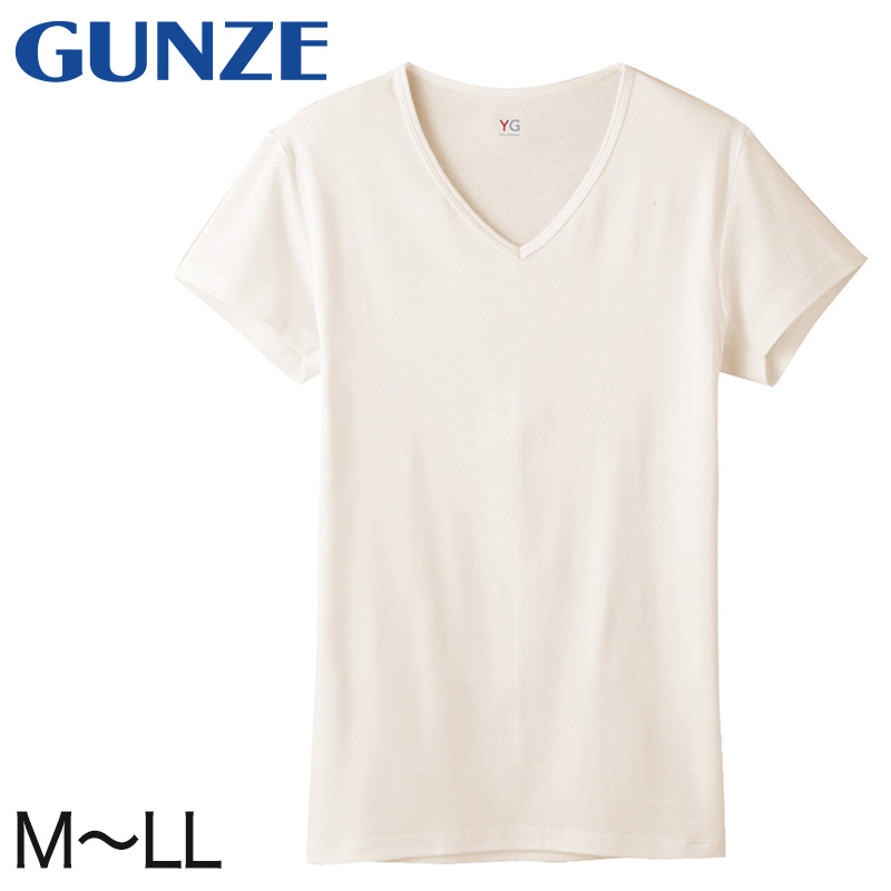グンゼ YG HEAT&WARM VネックTシャツ M~LL (GUNZE ワイジー インナーシャツ アンダーシャツ) 【在庫限り】