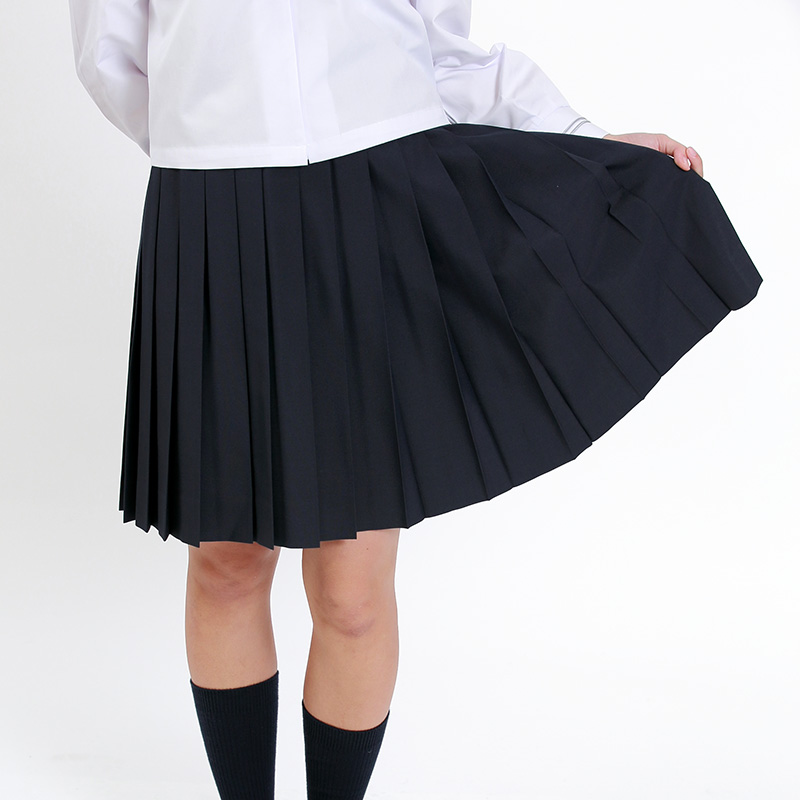 制服 スカート 夏用 セーラー服用スカート トロピカル織り 24本車ヒダ W60 69cm 丈64 68cm 学生服 女子 中学生 高校生 スクール スカート プリーツ 紺 無地 Tiara ティアラ 下着 靴下 ストッキングのネット卸売 すててこ問屋