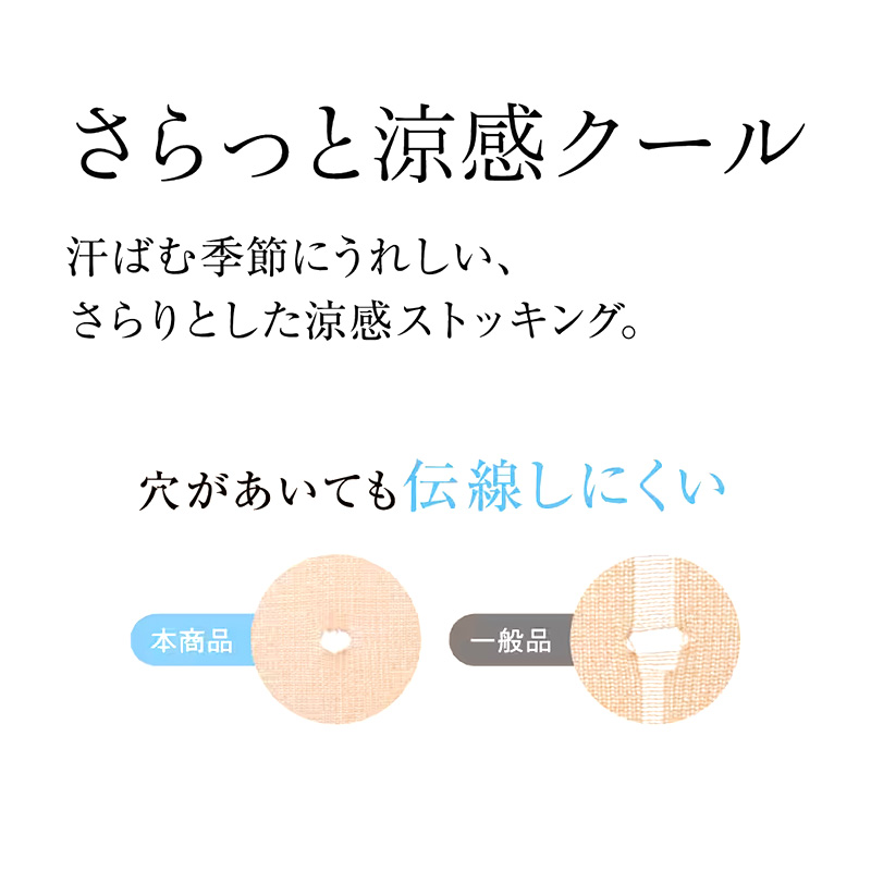グンゼ サブリナ クール ひざ下ストッキング 22-25cm (GUNZE SABRINA レディース ひざ下)