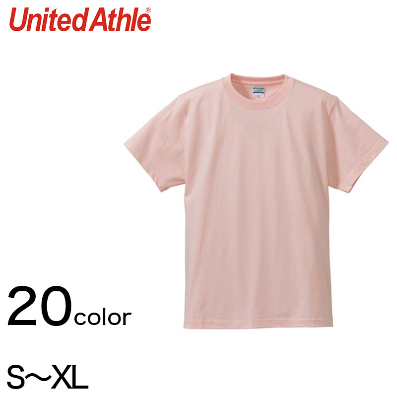 レディース カラー 無地Tシャツ ユナイテッドアスレ S～XL (S M L XL 婦人 女性 女子 綿100 アウター 半袖) 下着・靴下